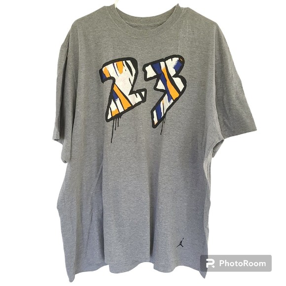 Jordan Jumpman #23 Zebra Drip Shirt Size LG Jordan’s sneaker head Nike - Picture 1 of 9